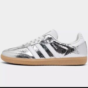 NWT Metallic ADIDAS ORIGINALS SAMBA OG LE CASUAL SHOES